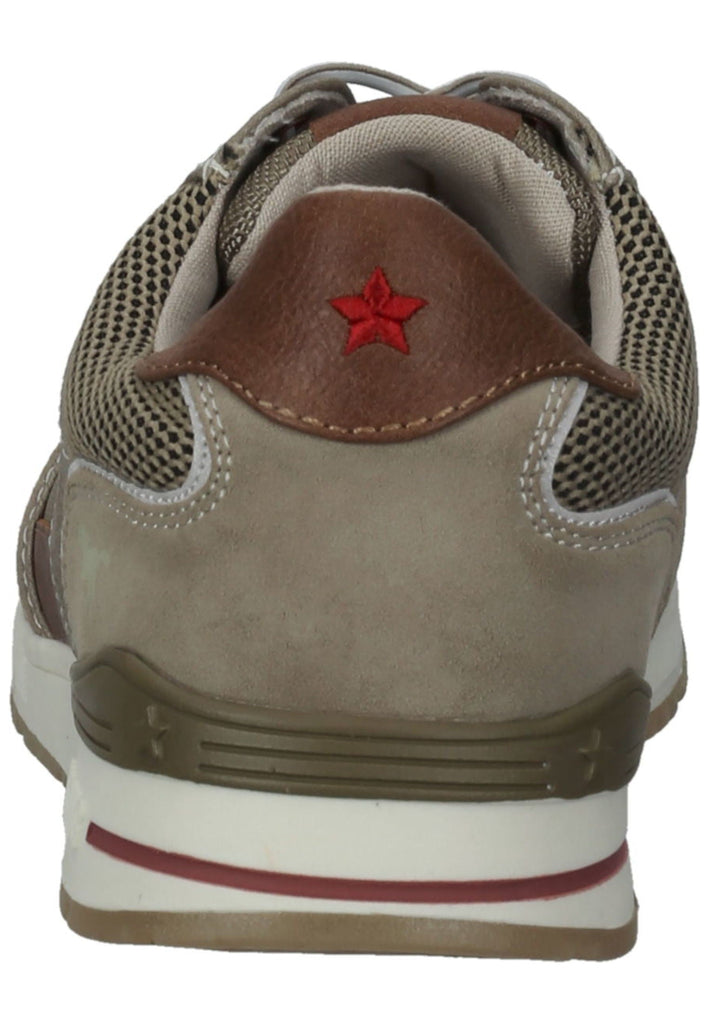 Mustang Sneaker Lederimitat/Mesh Beige
