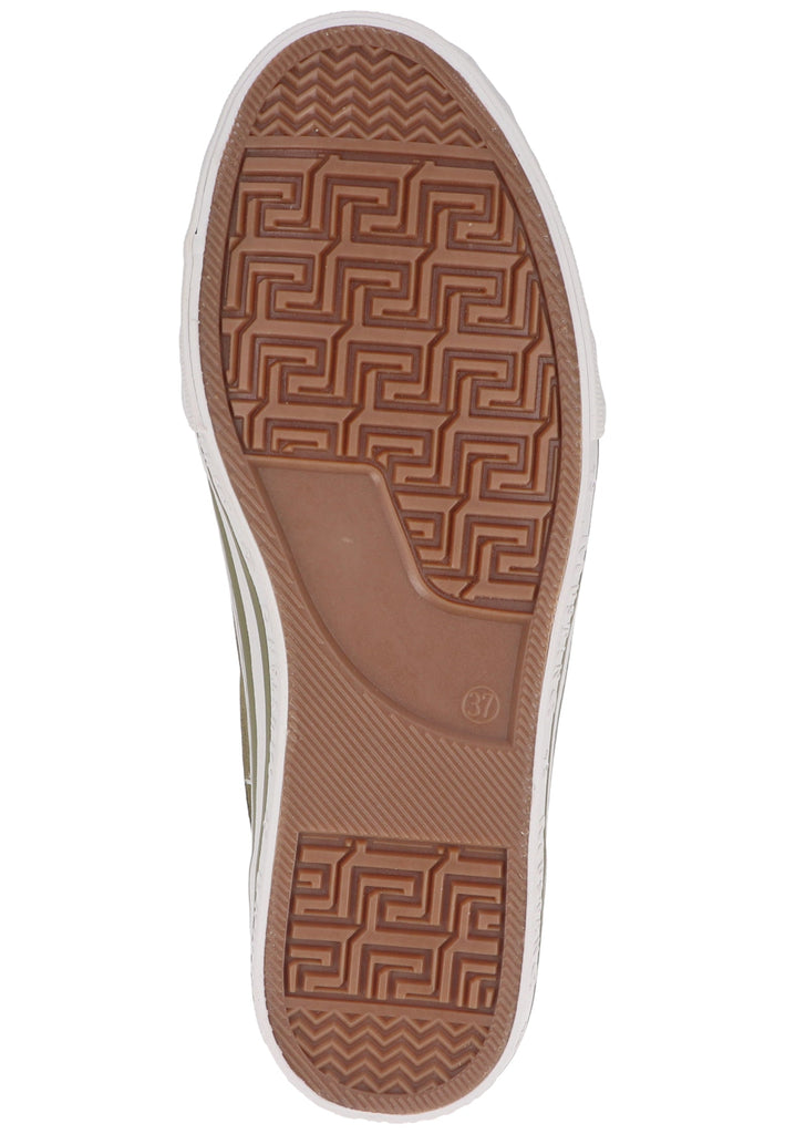 Mustang Sneaker Lederimitat Oliv