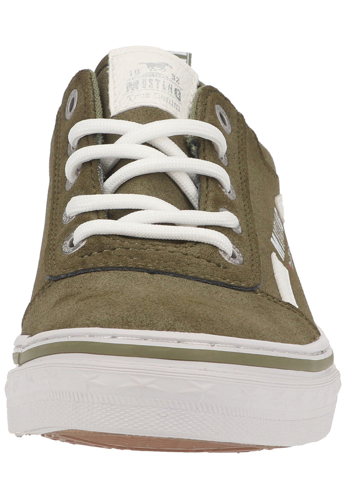 Mustang Sneaker Lederimitat Oliv