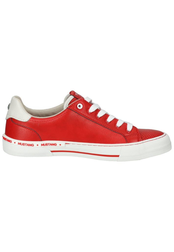 Mustang Sneaker Lederimitat Rot