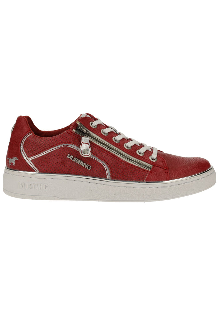 Mustang Sneaker Lederimitat Rot