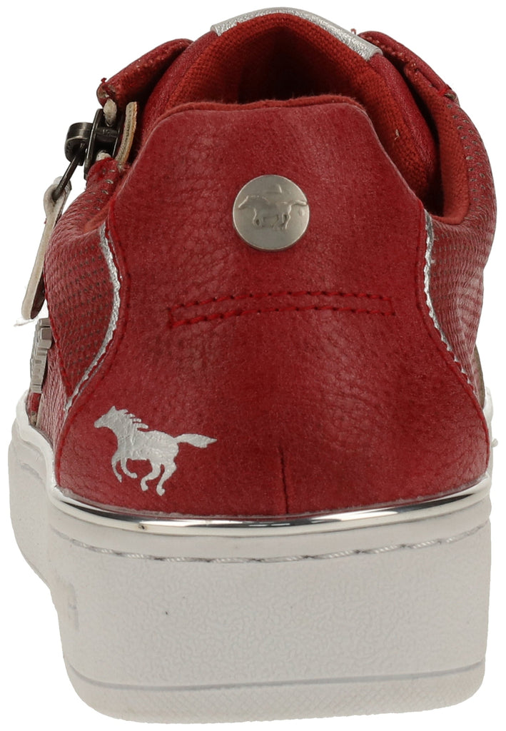 Mustang Sneaker Lederimitat Rot