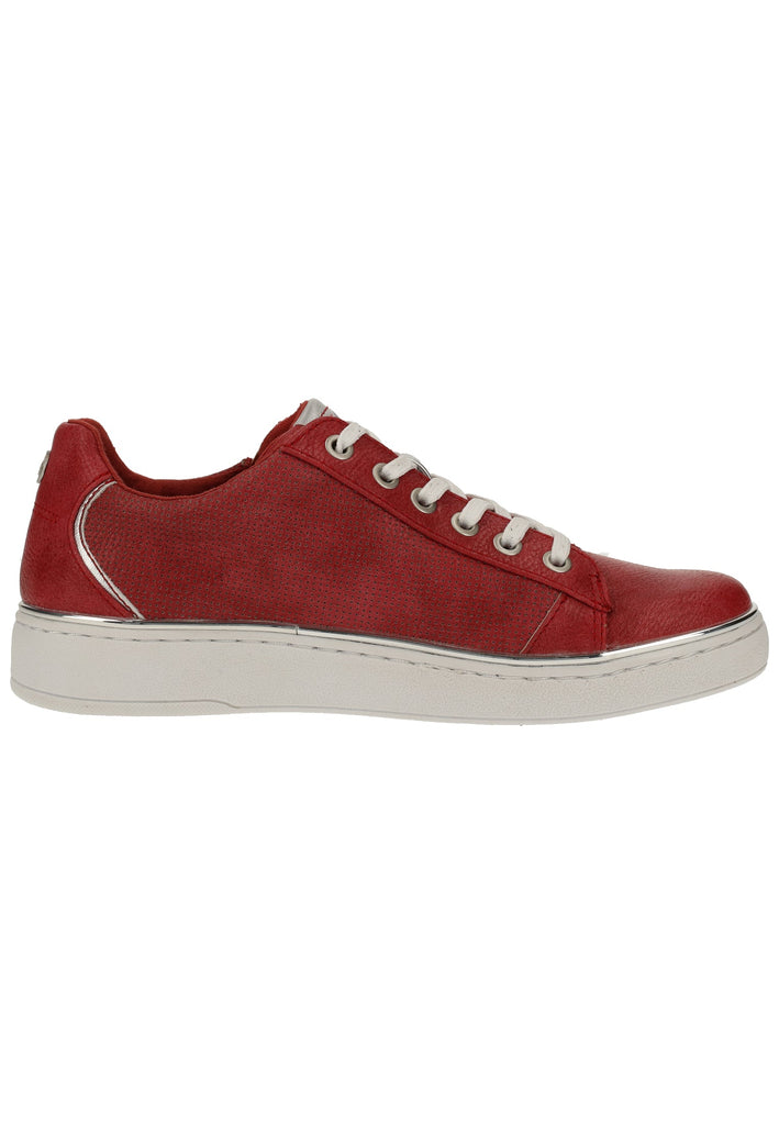 Mustang Sneaker Lederimitat Rot