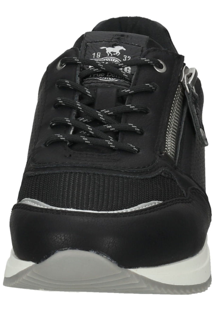Mustang Sneaker Lederimitat Schwarz