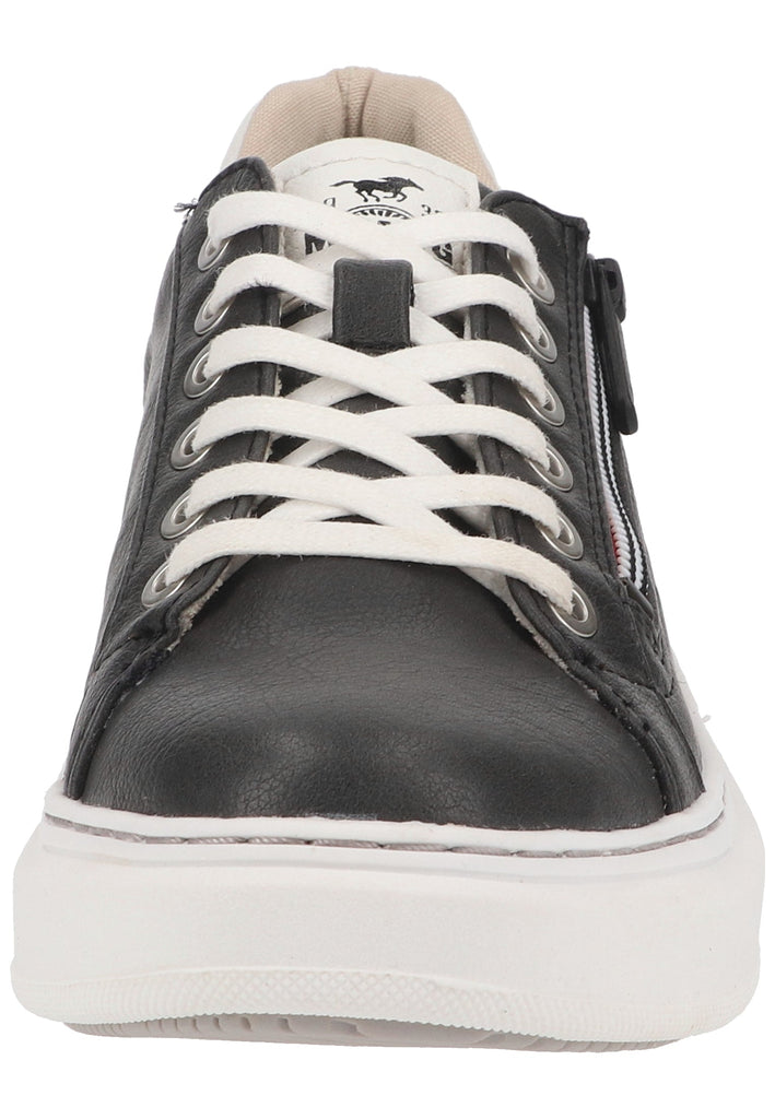 Mustang Sneaker Lederimitat Schwarz