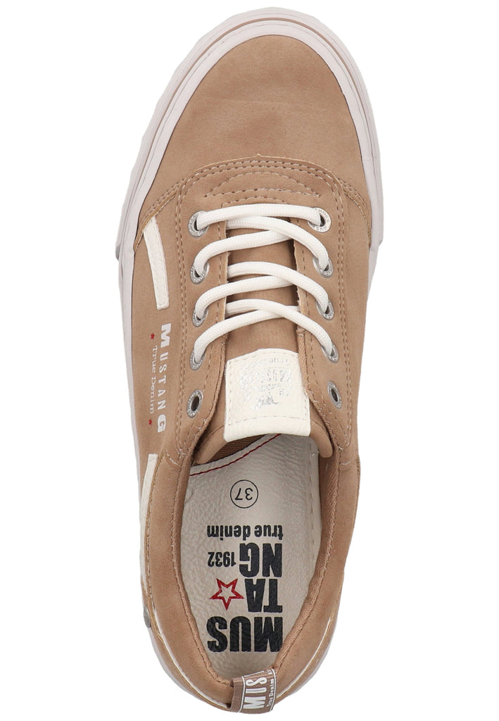 Mustang Sneaker Lederimitat Taupe