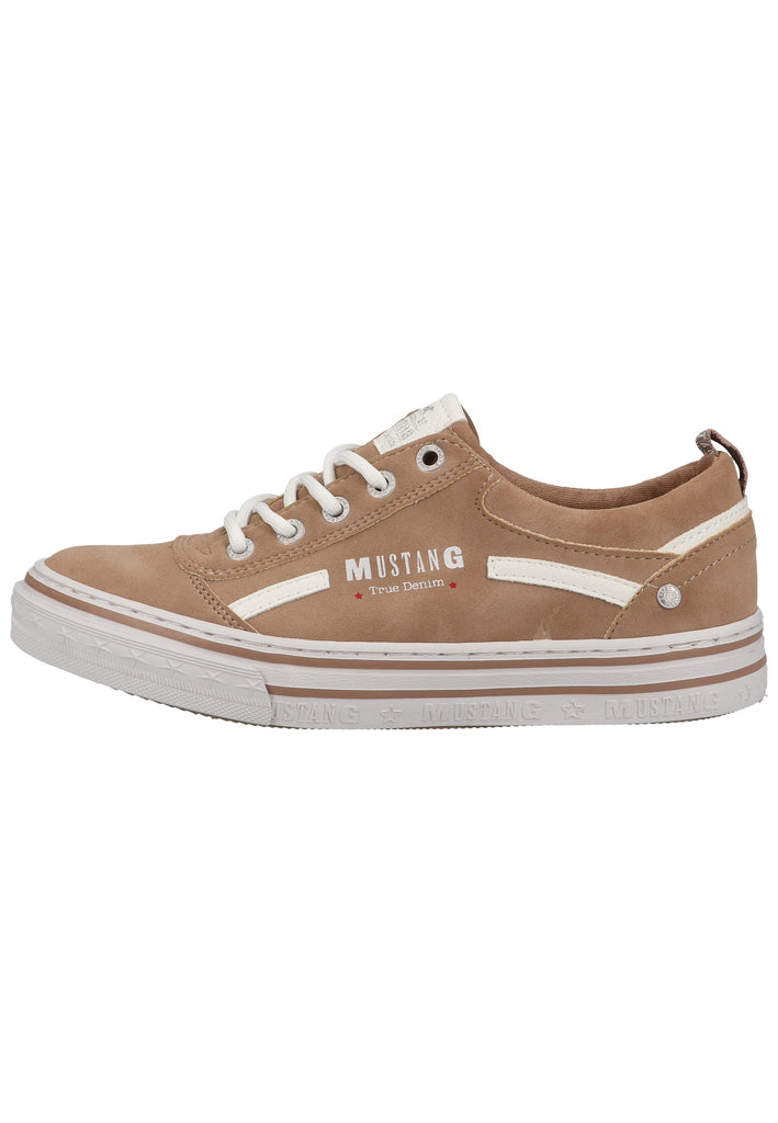 Mustang Sneaker Lederimitat Taupe