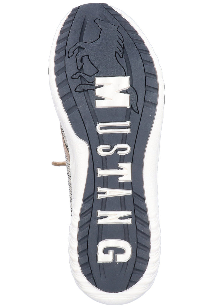 Mustang Sneaker Lederimitat/Textil Beige