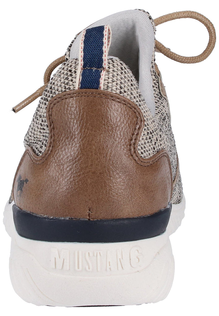 Mustang Sneaker Lederimitat/Textil Beige