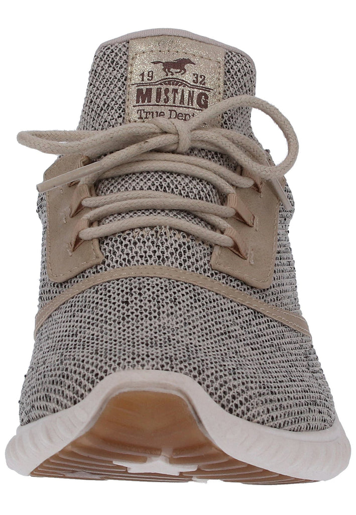 Mustang Sneaker Lederimitat/Textil Beige