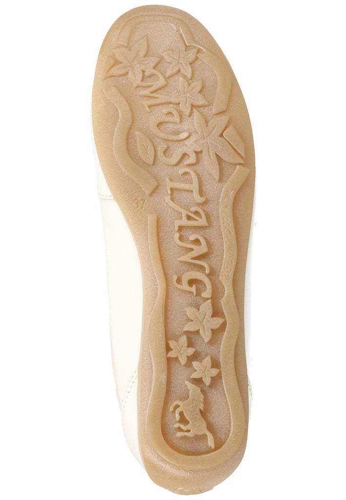 Mustang Sneaker Lederimitat/Textil Beige