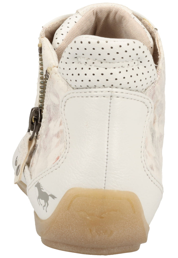 Mustang Sneaker Lederimitat/Textil Beige
