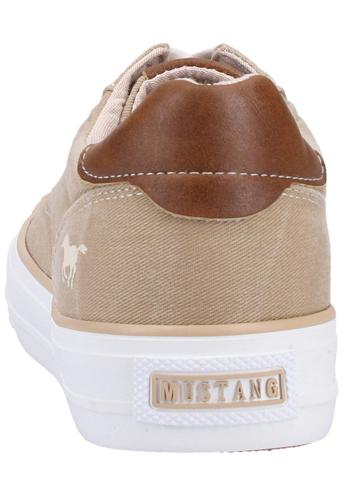 Mustang Sneaker Lederimitat/Textil Beige