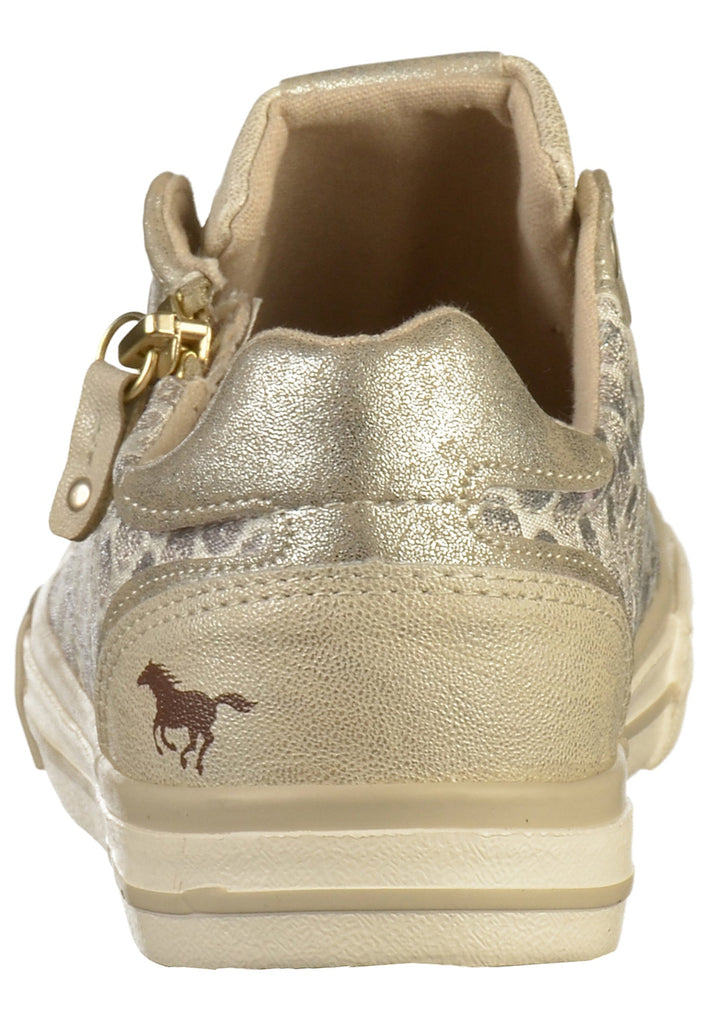 Mustang Sneaker Lederimitat/Textil Beige