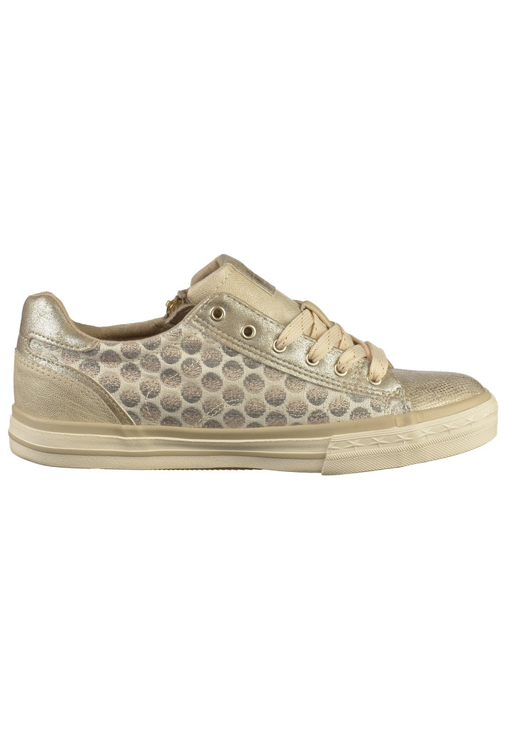Mustang Sneaker Lederimitat/Textil Beige