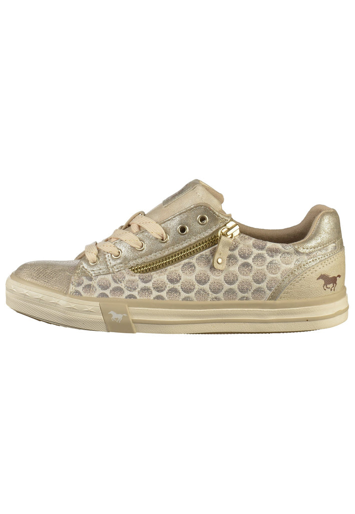 Mustang Sneaker Lederimitat/Textil Beige