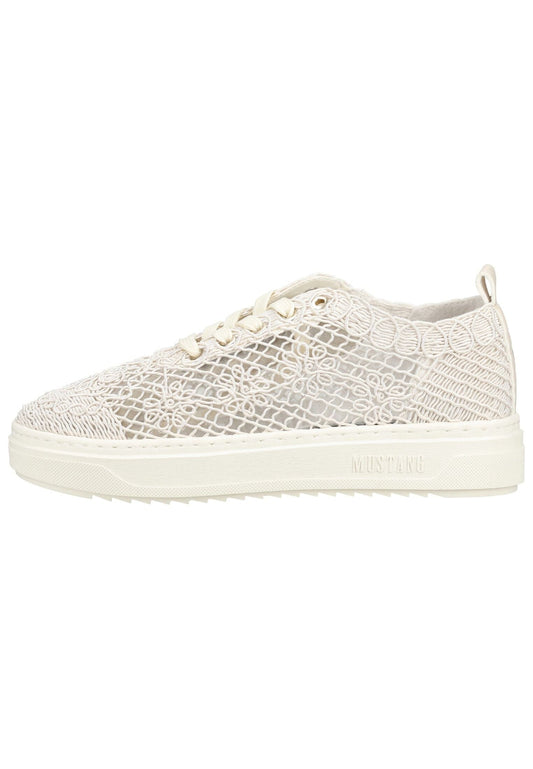 Mustang Sneaker Lederimitat/Textil Beige