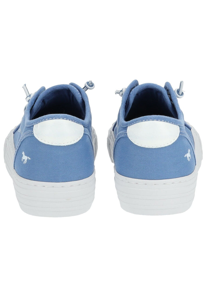 Mustang Sneaker Lederimitat/Textil Blau