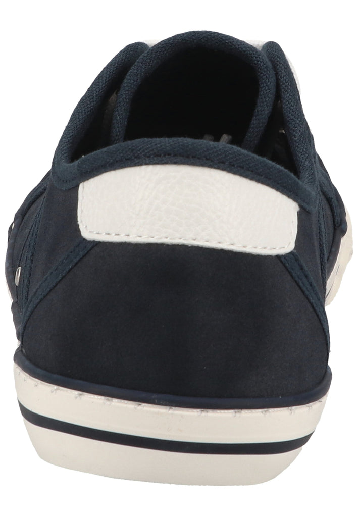 Mustang Sneaker Lederimitat/Textil Blau