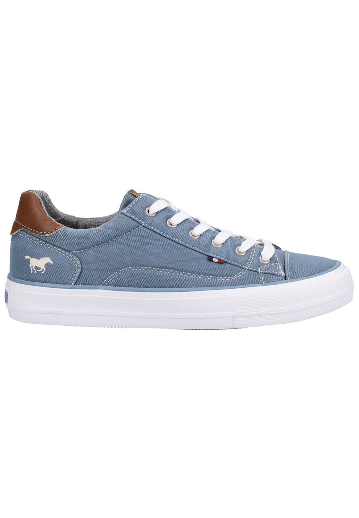 Mustang Sneaker Lederimitat/Textil Blau