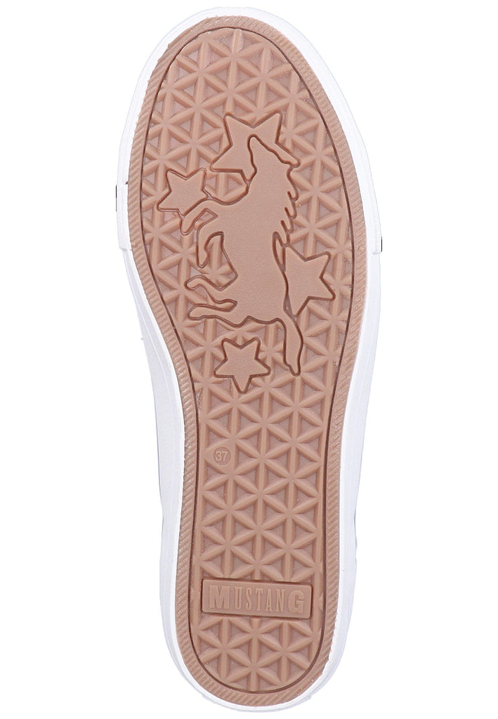 Mustang Sneaker Lederimitat/Textil Blau