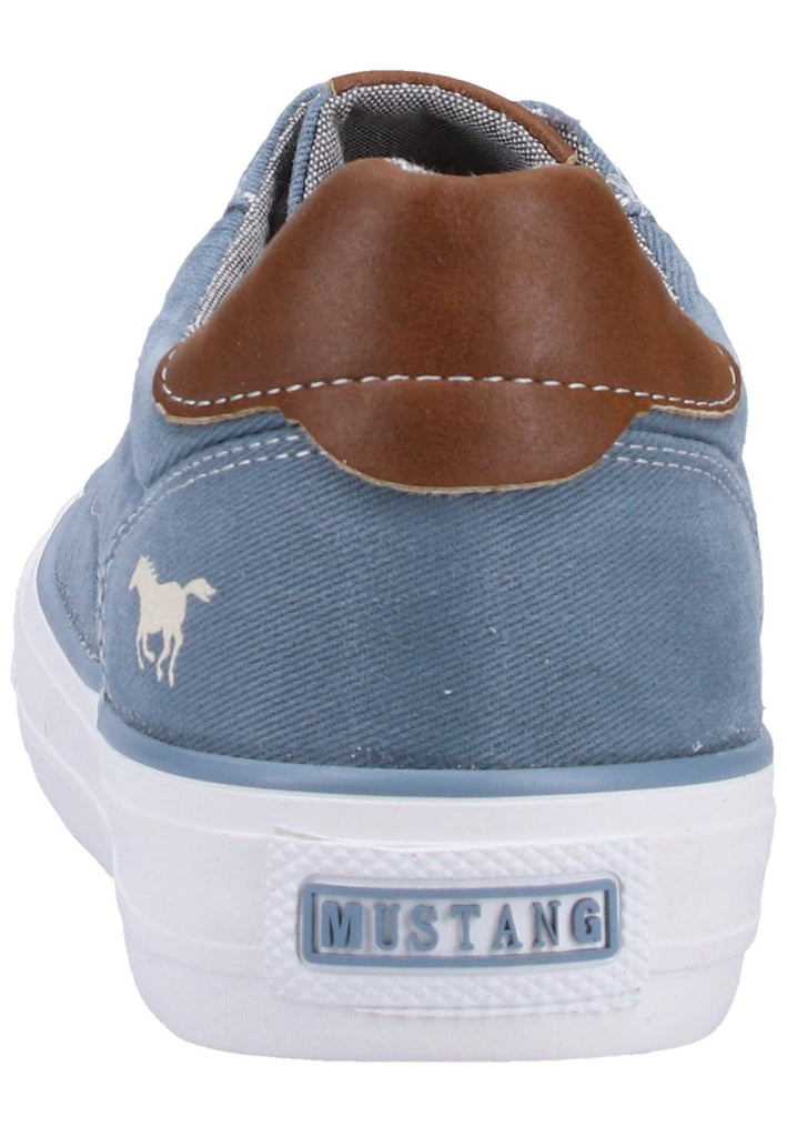 Mustang Sneaker Lederimitat/Textil Blau