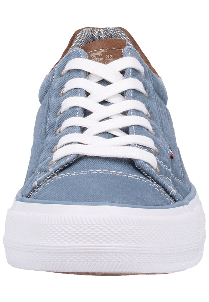 Mustang Sneaker Lederimitat/Textil Blau