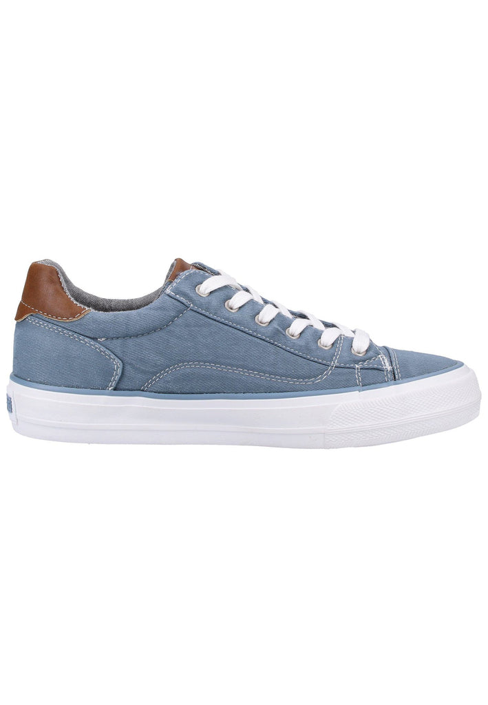Mustang Sneaker Lederimitat/Textil Blau