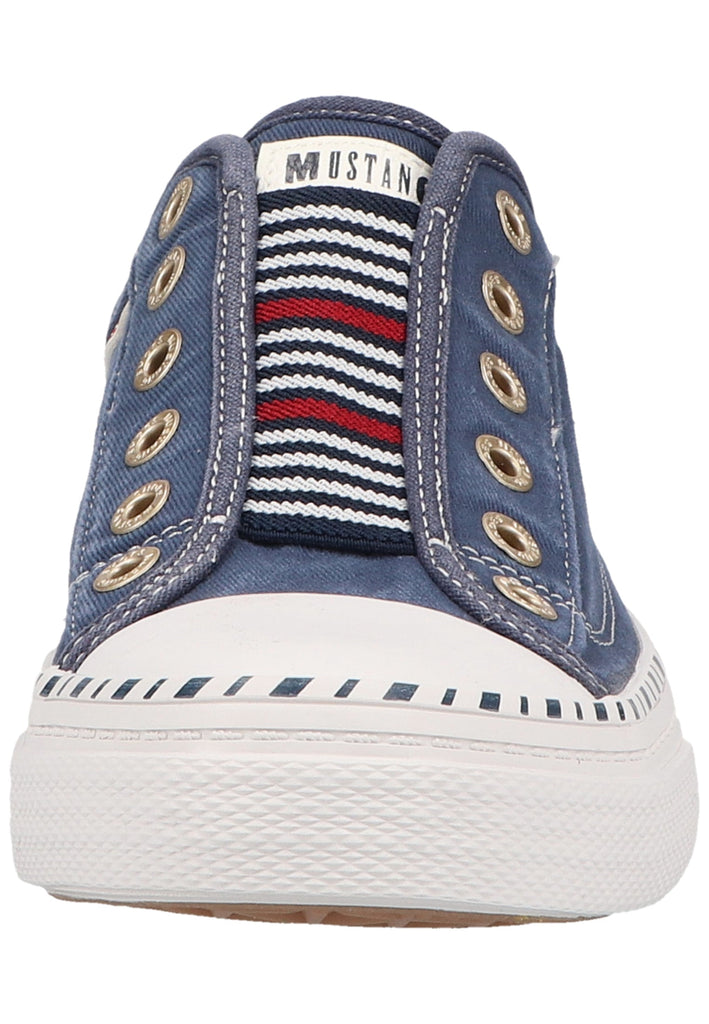 Mustang Sneaker Lederimitat/Textil Dunkelblau