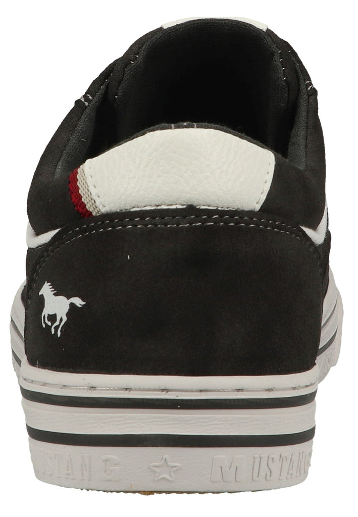 Mustang Sneaker Lederimitat/Textil Dunkelgrau
