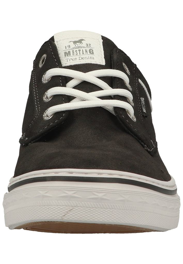 Mustang Sneaker Lederimitat/Textil Dunkelgrau