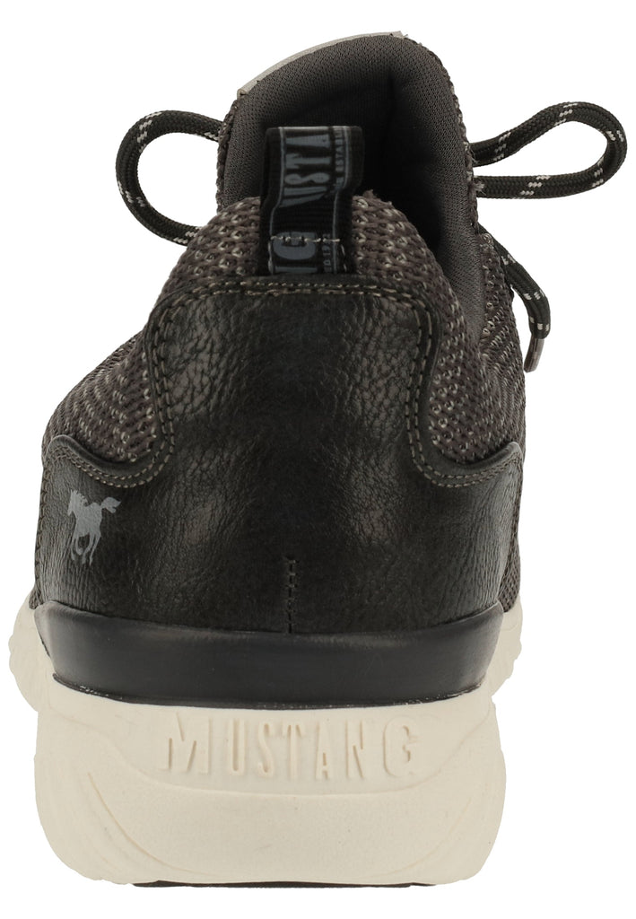 Mustang Sneaker Lederimitat/Textil Dunkelgrau