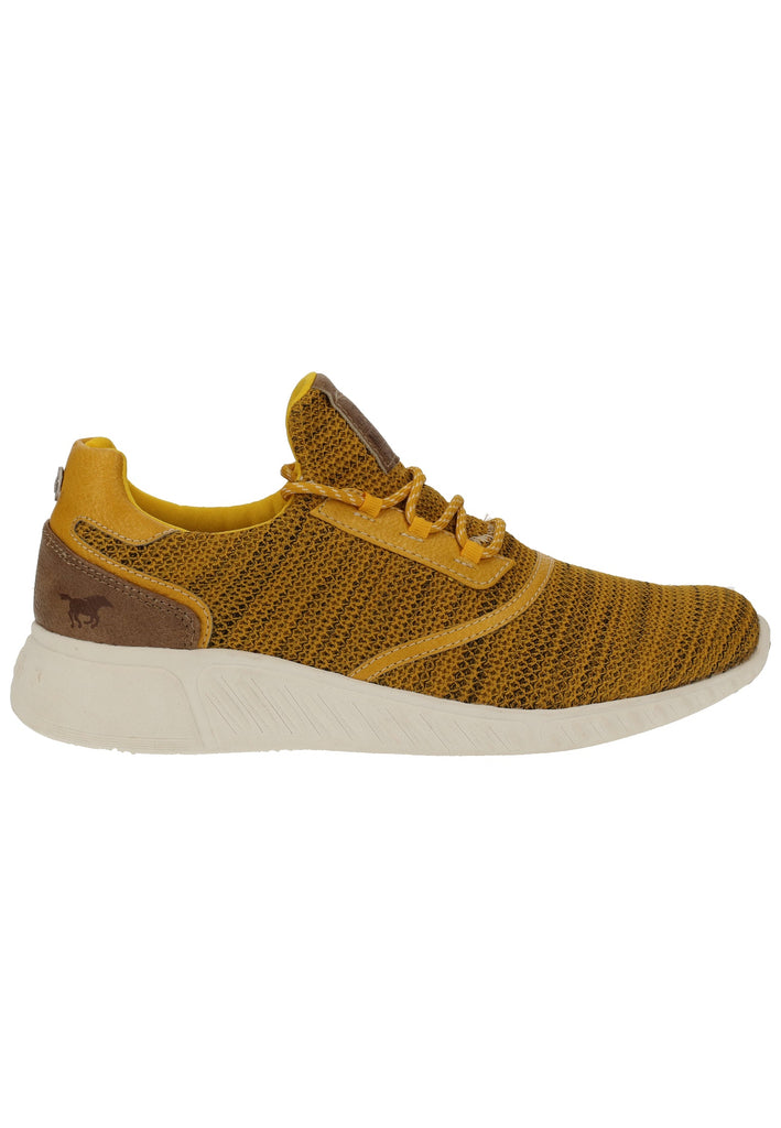 Mustang Sneaker Lederimitat/Textil Gelb