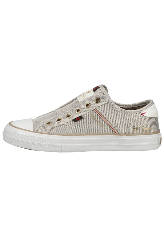 Mustang Sneaker Lederimitat/Textil Gold