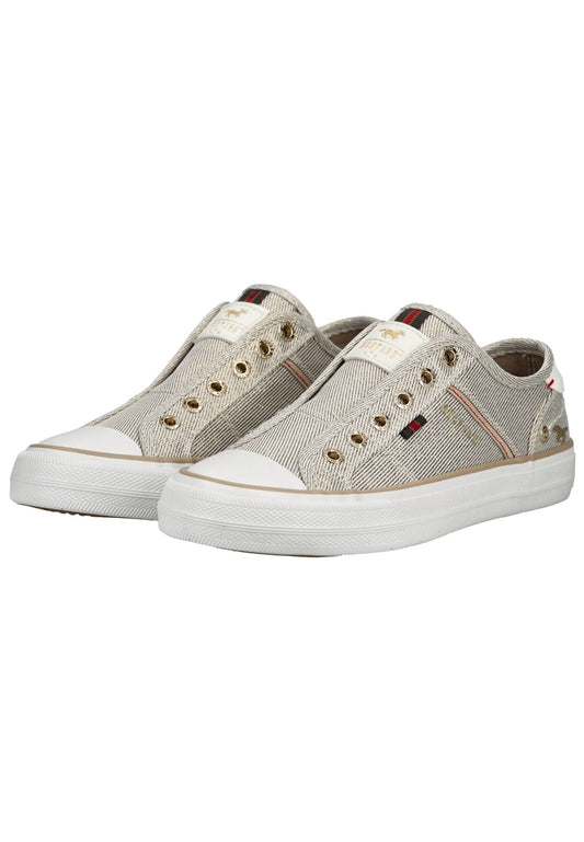 Mustang Sneaker Lederimitat/Textil Gold