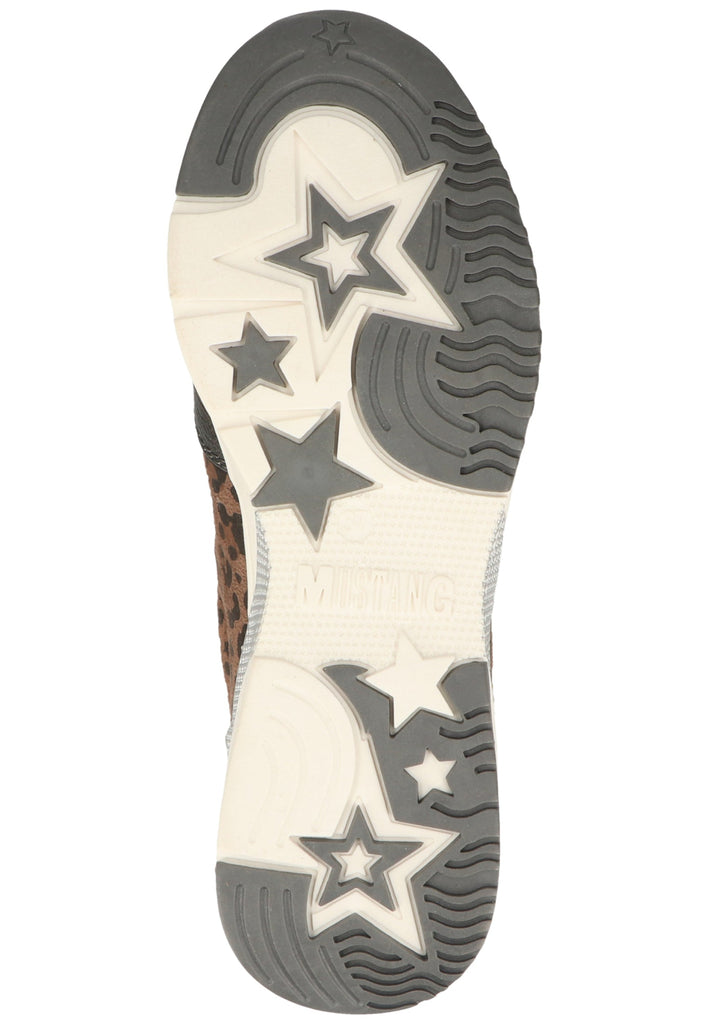 Mustang Sneaker Lederimitat/Textil Graphit