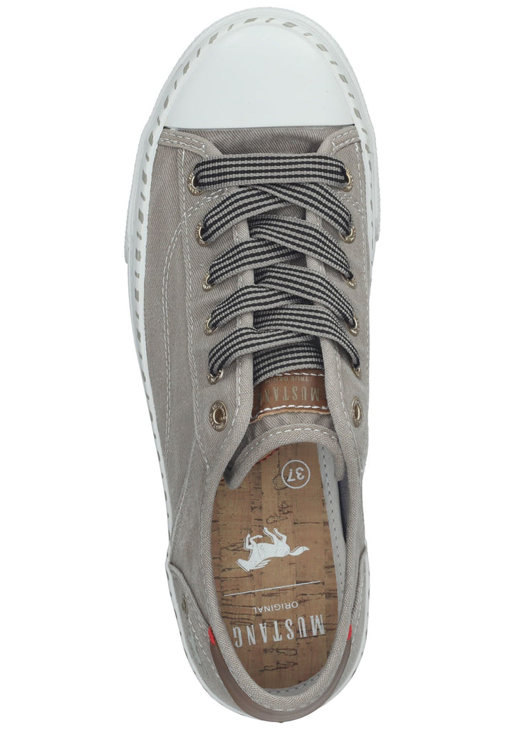 Mustang Sneaker Lederimitat/Textil Grau