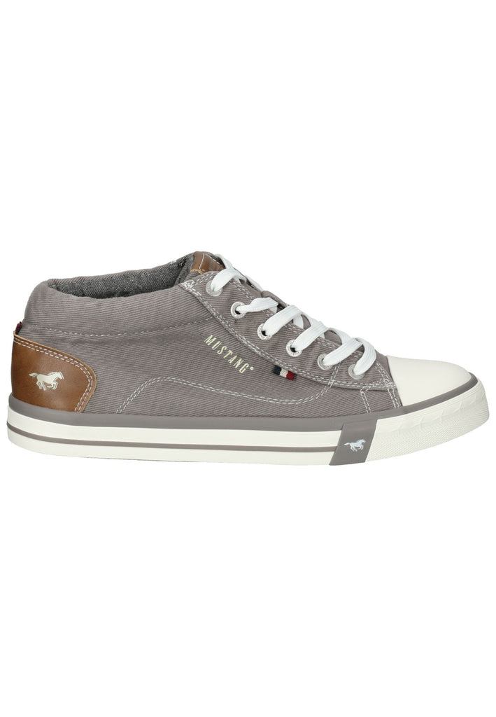 Mustang Sneaker Lederimitat/Textil Grau