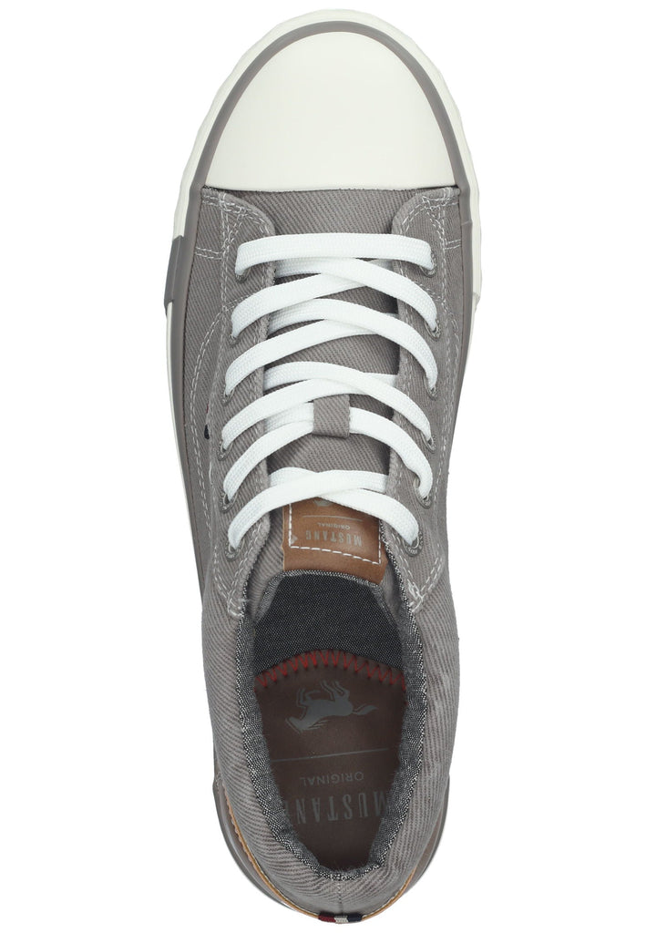 Mustang Sneaker Lederimitat/Textil Grau