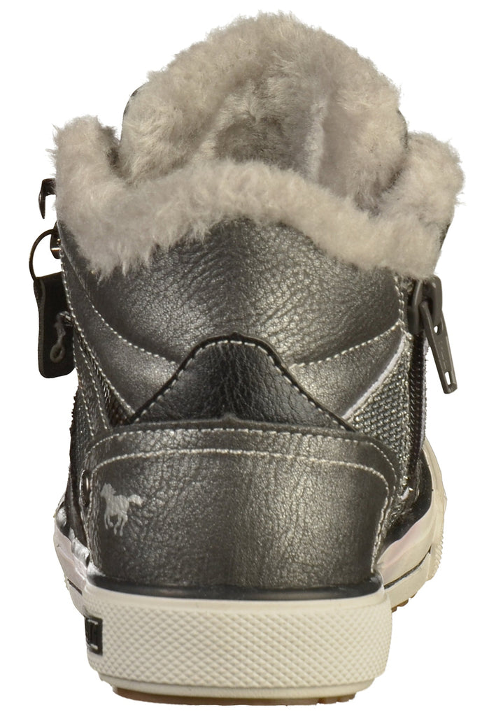 Mustang Sneaker Lederimitat/Textil Grau