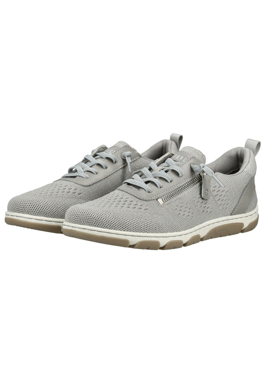 Mustang Sneaker Lederimitat/Textil Grau