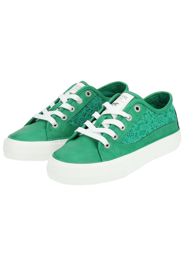 Mustang Sneaker Lederimitat/Textil Grün