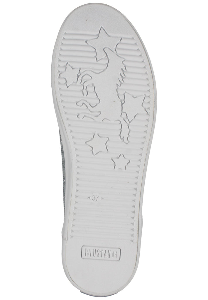 Mustang Sneaker Lederimitat/Textil Hellblau