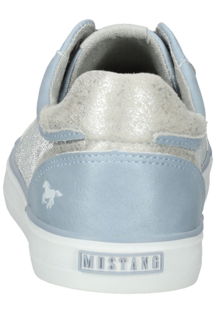 Mustang Sneaker Lederimitat/Textil Hellblau