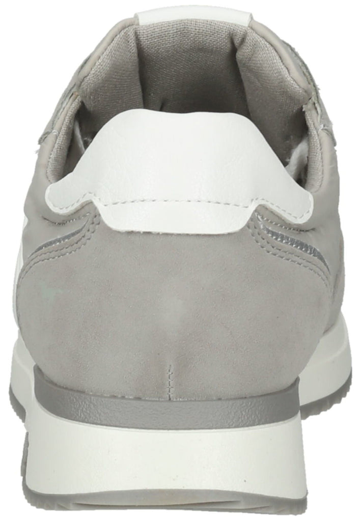Mustang Sneaker Lederimitat/Textil Hellgrau