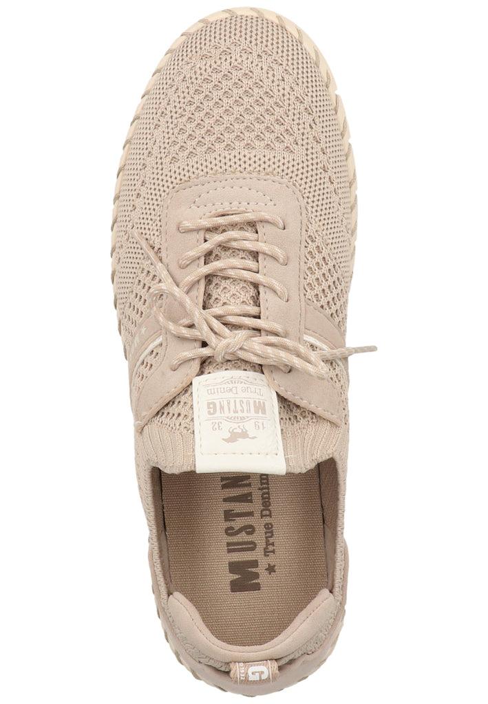 Mustang Sneaker Lederimitat/Textil Ivory