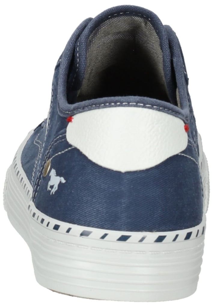 Mustang Sneaker Lederimitat/Textil Jeans