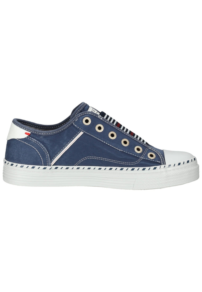 Mustang Sneaker Lederimitat/Textil Jeans