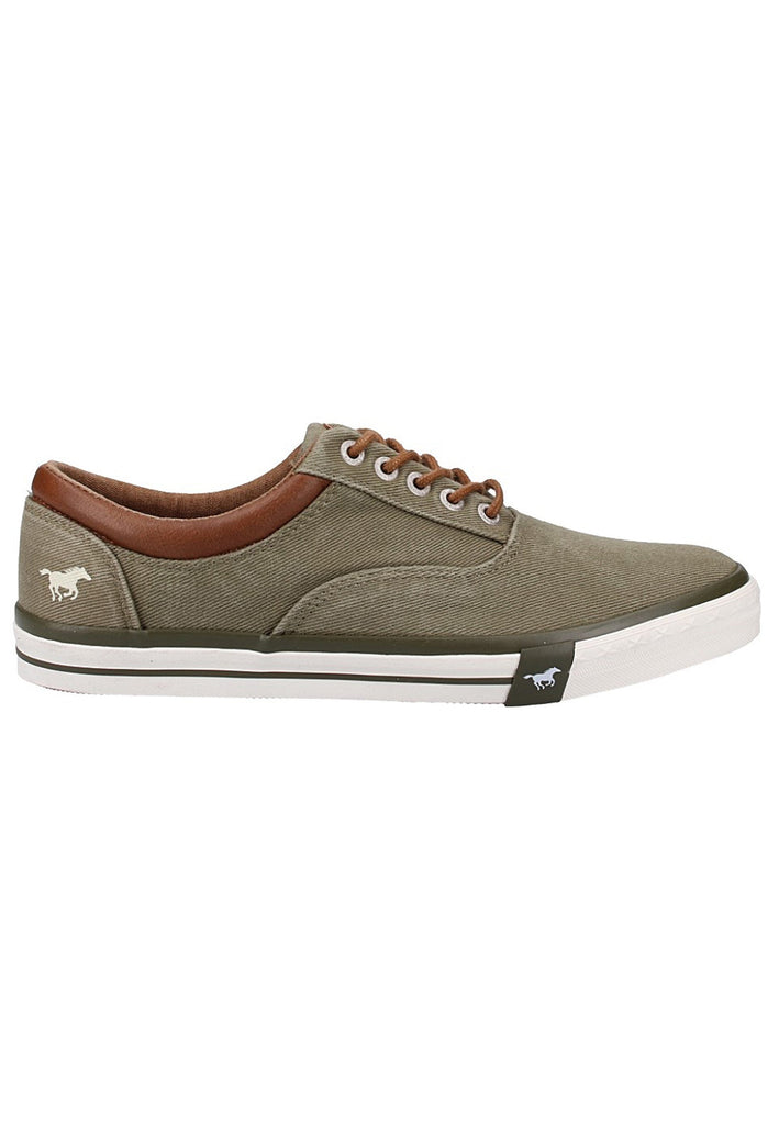 Mustang Sneaker Lederimitat/Textil Khaki