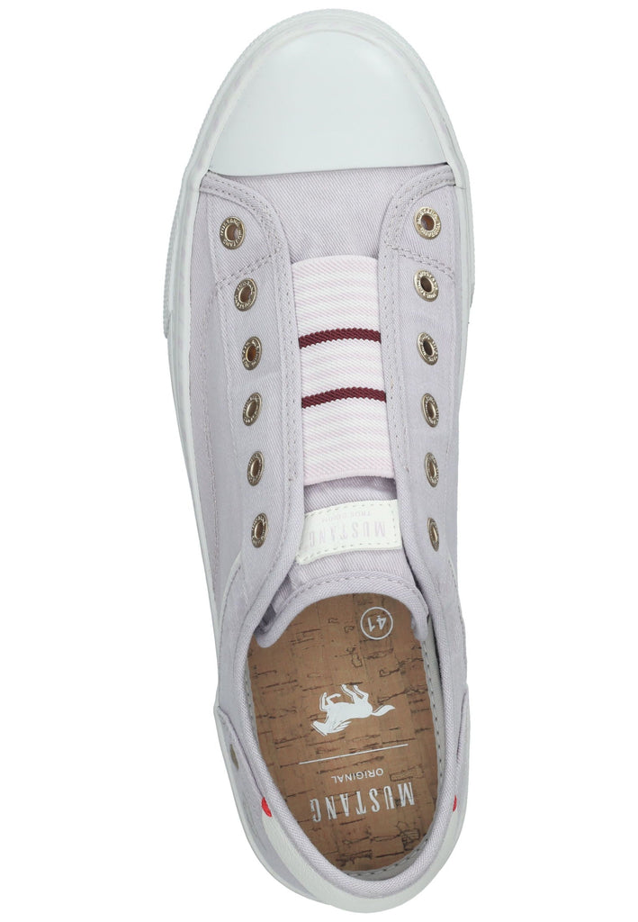 Mustang Sneaker Lederimitat/Textil Lavendel